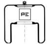 PE Automotive 084.115-70A Boot, air suspension